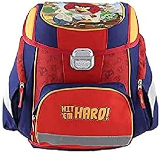 Birds - 17543 Sac à dos Cartella, 39 cm, 22 liters, Rosso (Rouge/Bleu)