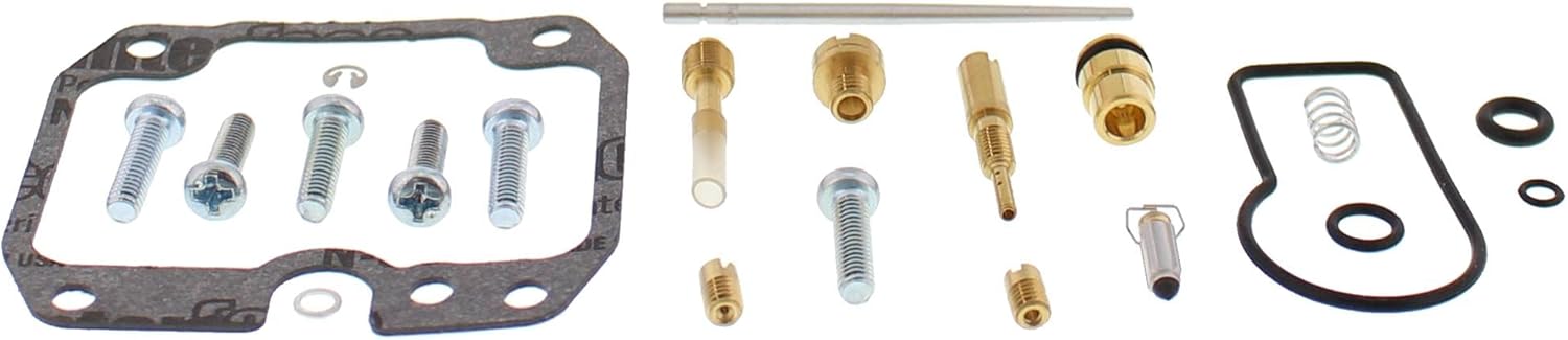 All Balls Racing Carburetor Rebuild Kit 26-1309 Compatible With/Replacement For Yamaha TTR125E Drum Brake 2008-2009, TTR125L Disc Brake 2008, TTR125LE Disc Brake 2008-2018