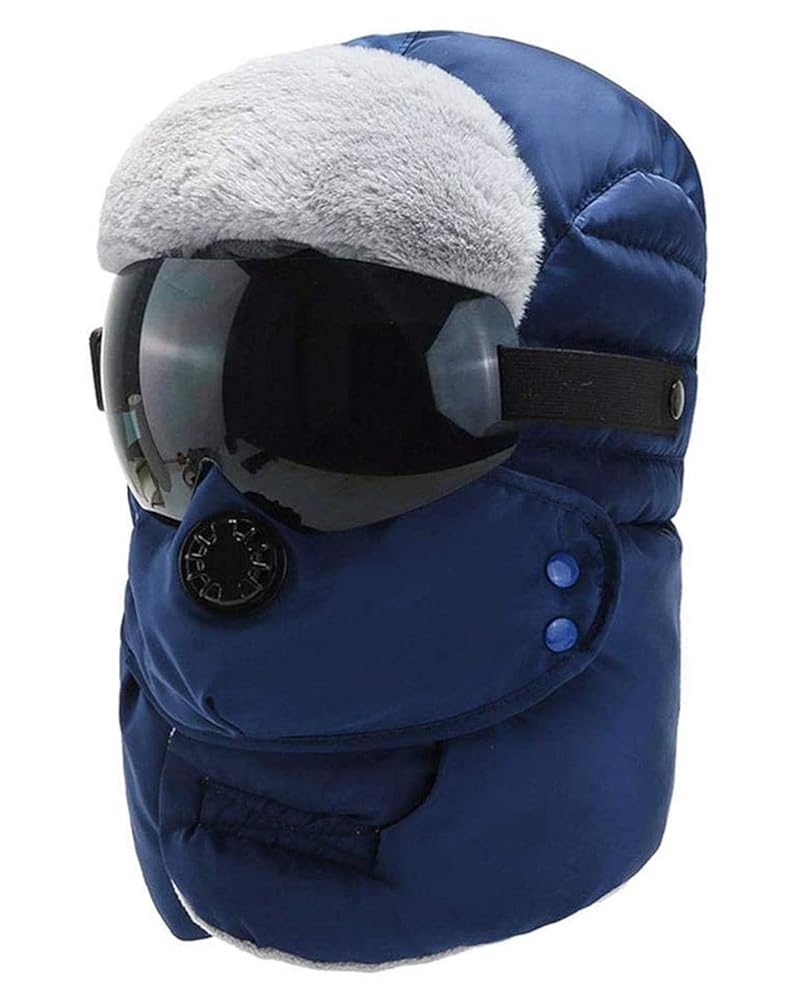 Amazon.com: Unisex Winter 3 in 1 Trapper Trooper Hat with