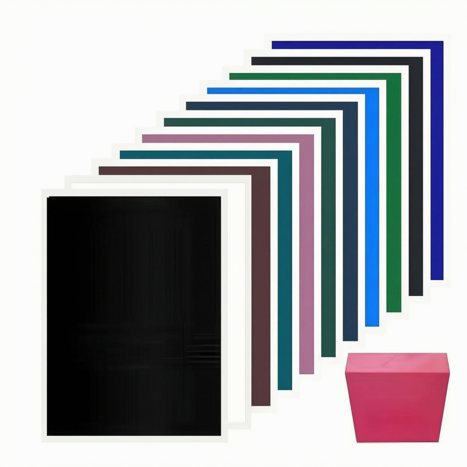 Xgdsnly Papier pr Trafert Cleur | simple, Feuille Marquage, Bords Déchirables, pr Personnalisées, Panneaux Décoratifs