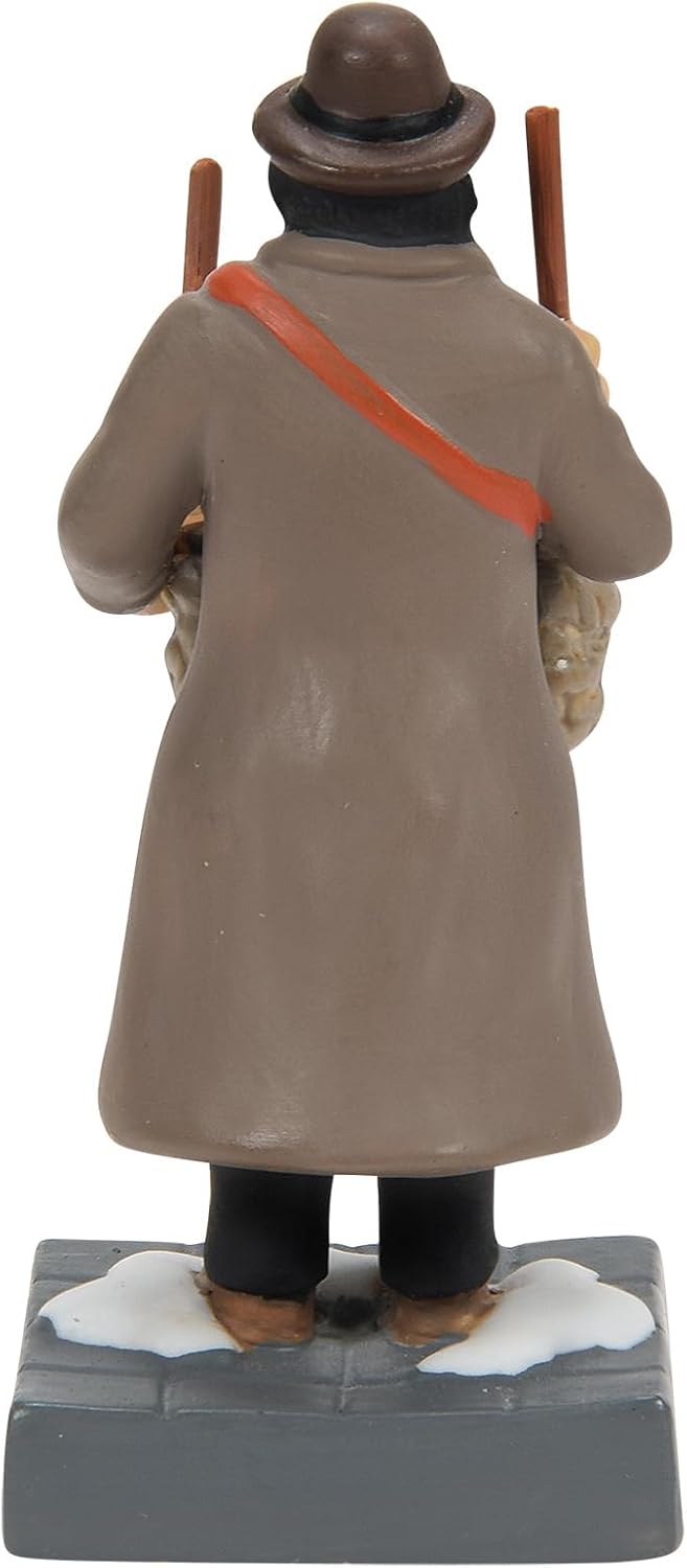 Department 56 Christmas in the City Village Accessories Best in Brunch Bagel Basket Figurine, 3 Inch, Multicolor