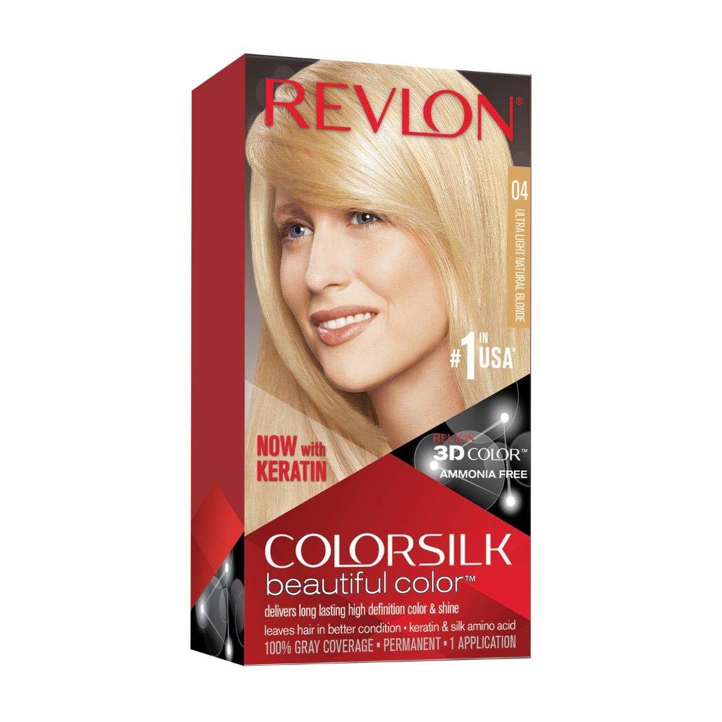 Buy REVLON Colorsilk Beautiful Color Permanent Hair Color, 04 Ultra