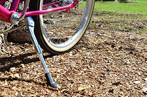Lumintrail Adjustable Height Bike Kick Stands For Adult Bikes – Bicycle Kickstand Fits Most 24, 26, 27.5, 29 Inch Or 700C - Great For Mountain Bike #TOP5