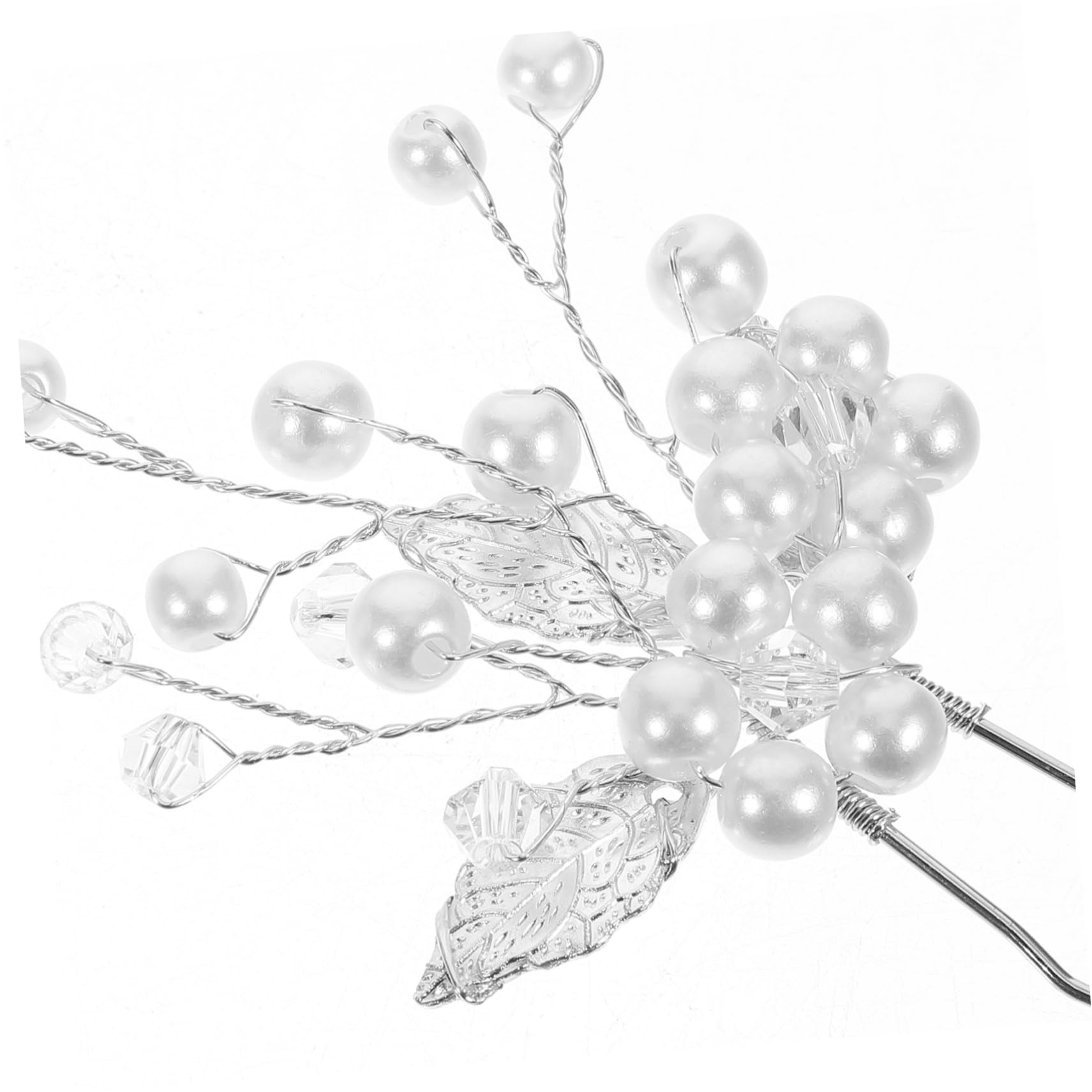 VICASKY 24 Pezzi Fermagli Sposa con e Fermacapelli U in Metallo Eleganti per Accessori Leggeri e Delicati per Acconciature Cerimonia