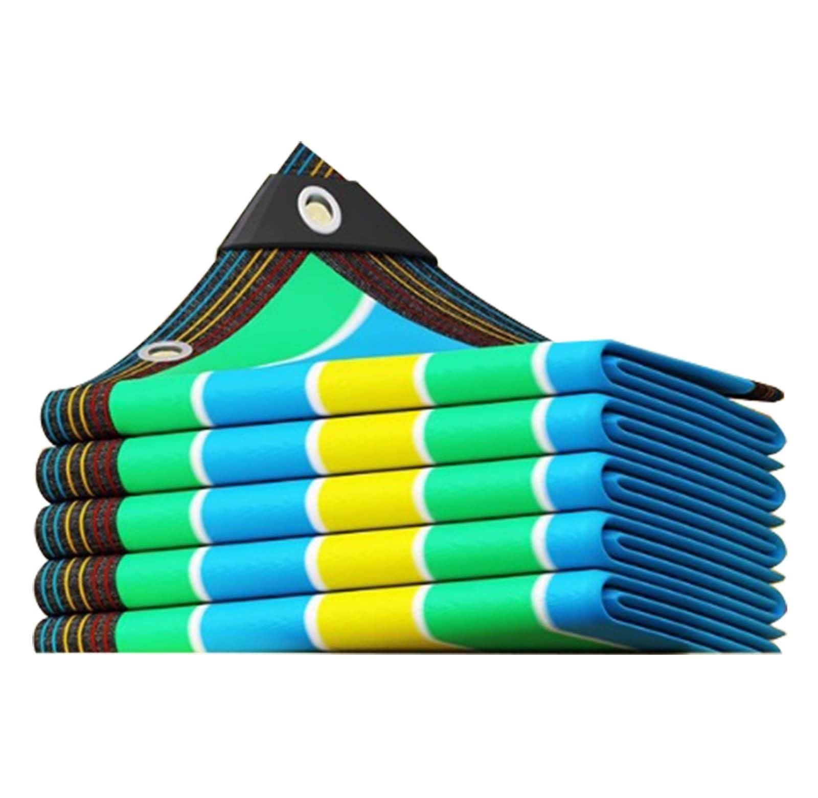 GJZQDKX Shade Netting 97% UV Protection, Available in 2x2m, 3x5m, 4x6m, 5x5m, 6x8m, 8x10m Sizes, Garden, Greenhouse, Pool Canopy with Grommets (2x9.5m)