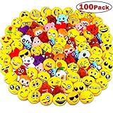 🤑【Regalo Popular y Novedoso】 Uno de los juguetes y regalos perfectos para niños, amigos y familiares. Popular en cumpleaños, fiestas de Navidad y Halloween, Emoji y clase como juguetes, rellenos con bolsas de regalo o decoraciones colgantes.