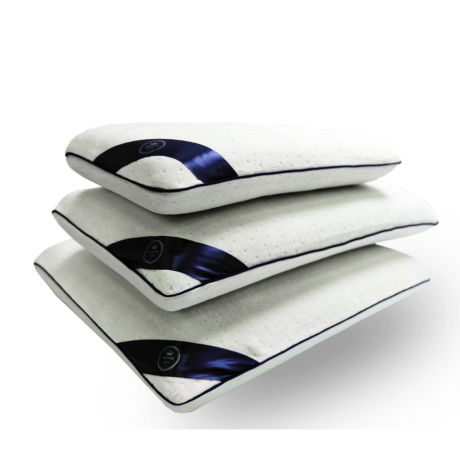 SAMPUR Oreiller Zenith | Mousse à mémoire de Forme Microperforée & Ventilée | Housse hypoallergénique et Lavable | Maintien Optimal de la Nuque (40x70 cm)