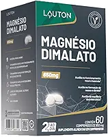 Magnésio Dimalato Max - 60 Cps - Lauton