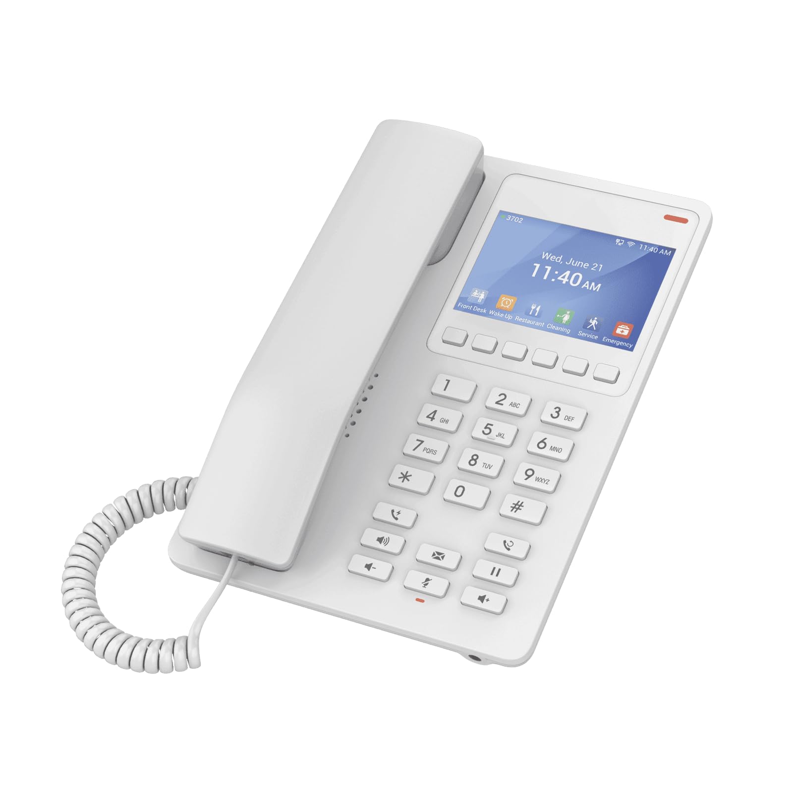 Teléfono IP Grandstream GHP630 10/100 PoE