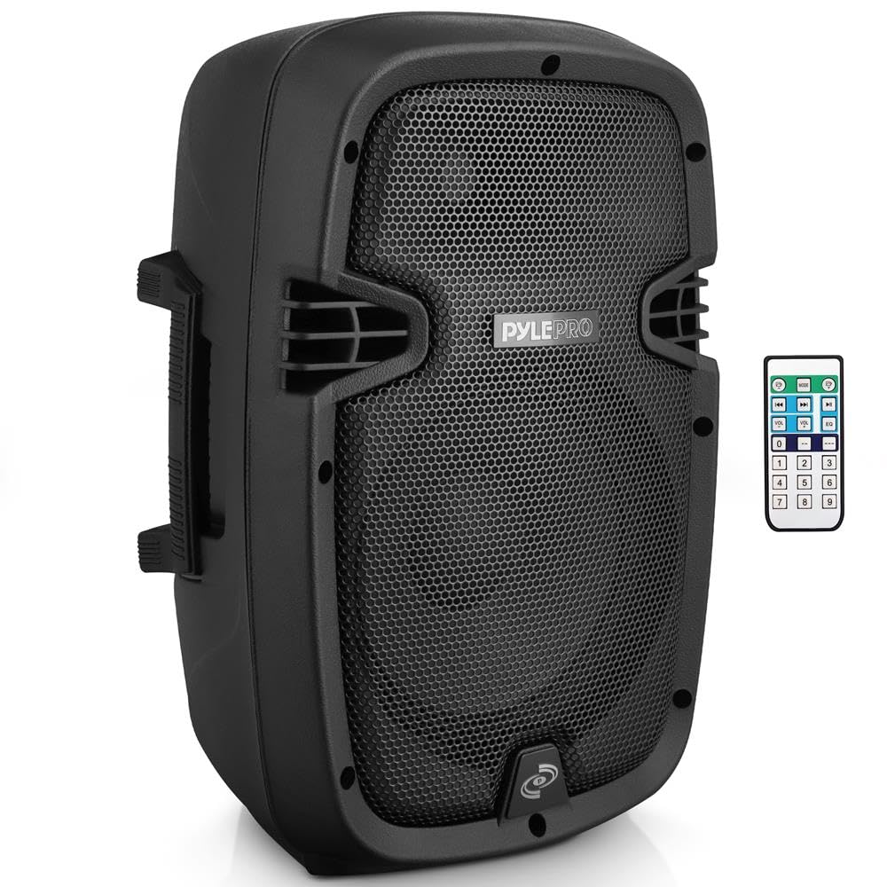 Pyle Caja de música Bluetooth Grande, 600 W, Altavoz para Fiestas, Sistema PA con Mando a Distancia, Caja de Sonido móvil, Altavoz DJ con USB, MP3, SD, Entrada RCA, Altavoz portátil