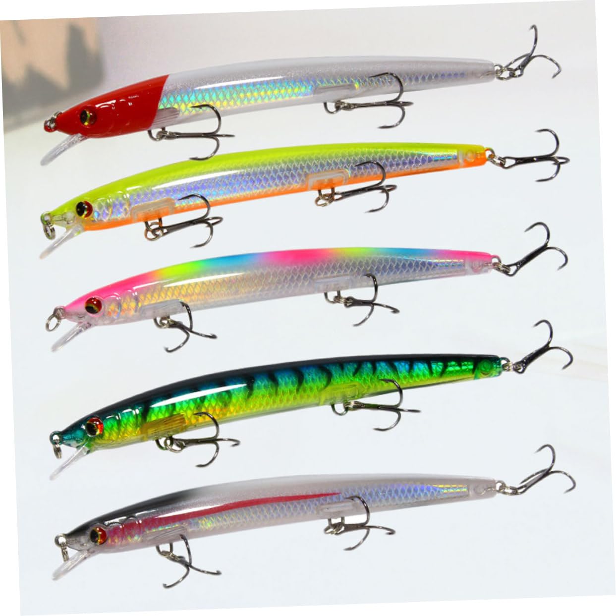 BESPORTBLE 10 Pièces Appâts De Pêche Leurre Appâts De Pêche Leurres Flottants Appâts De Poisson Accessoires De Pêche Engins De Pêche