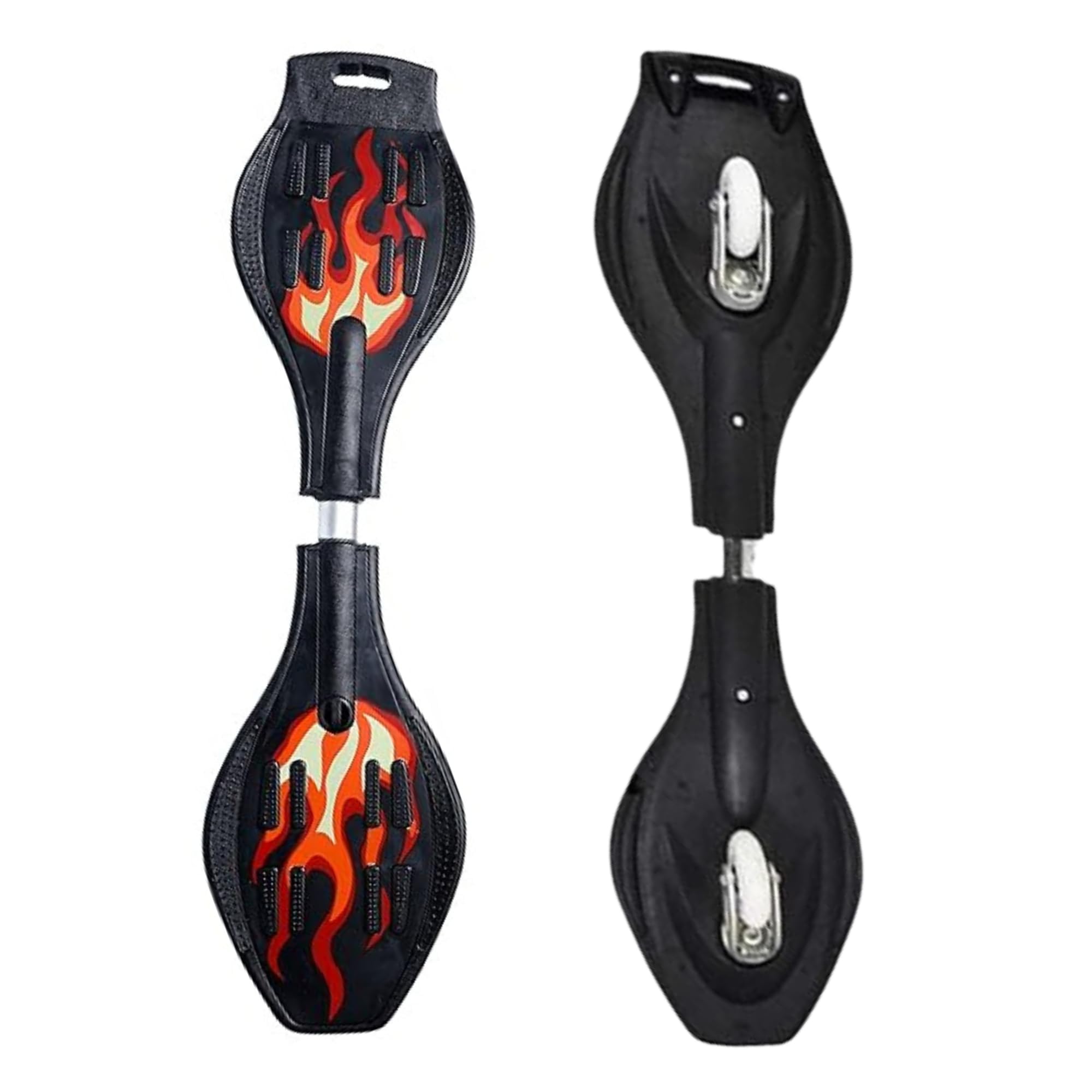 Swipe Kart® Wave Board Skate Board with Carry Bag | LED Flash Colorful Lights in Wheels | for Outdoor for Kids |Skates for Kids, with Tags