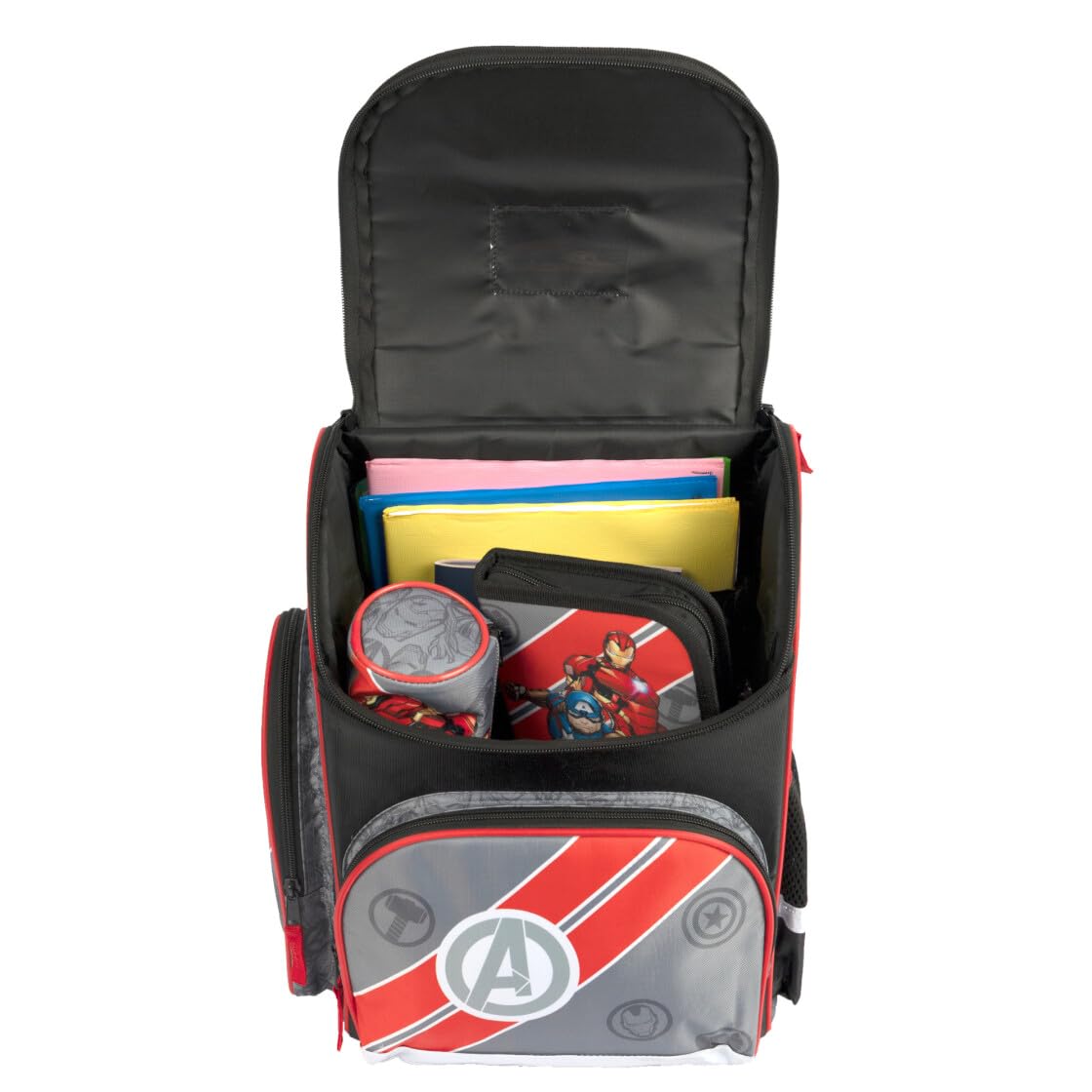 Undercover Juego de mochila escolar de 1ª clase, contenido personalizado con nombre, mochila escolar para niños y niñas