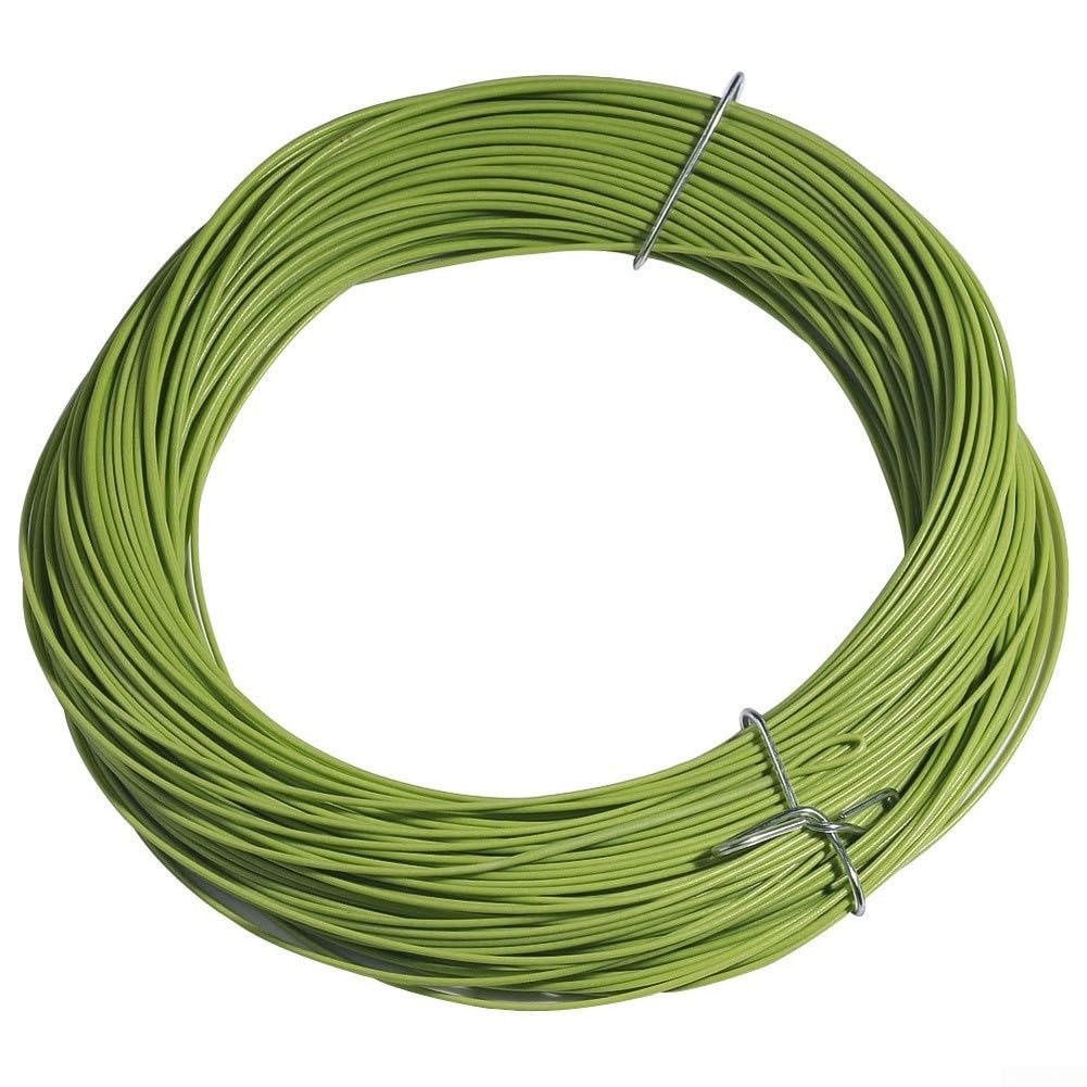 Fishing Line, 30M Floating Fly Line WF5F WF8F Low Stretch PE Material Welded Loop(8F dark green)