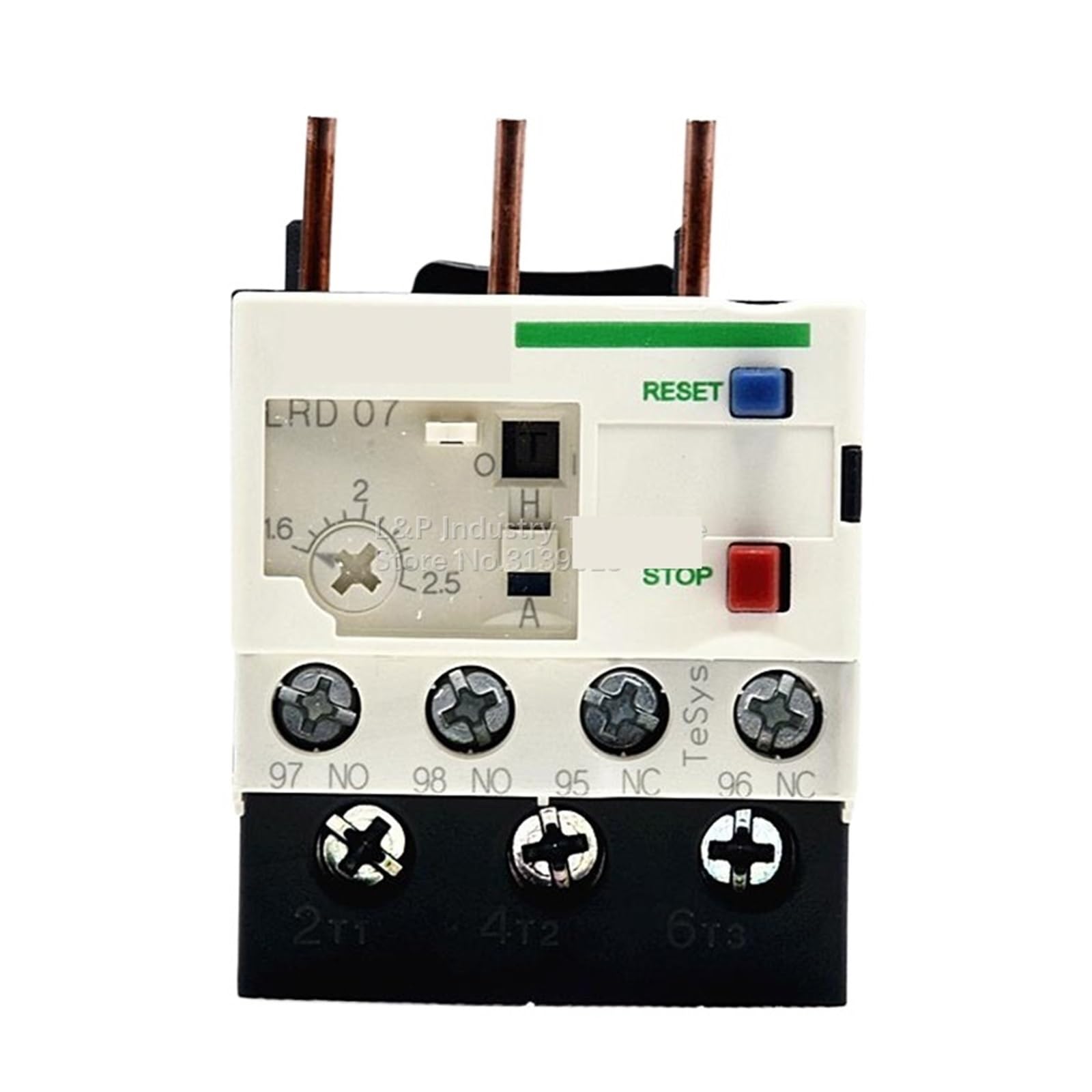 PWANUIGTE LR-D07C contactor LRD07C 1.6-2.5A Thermal Overload Relay Suitable for LC1D