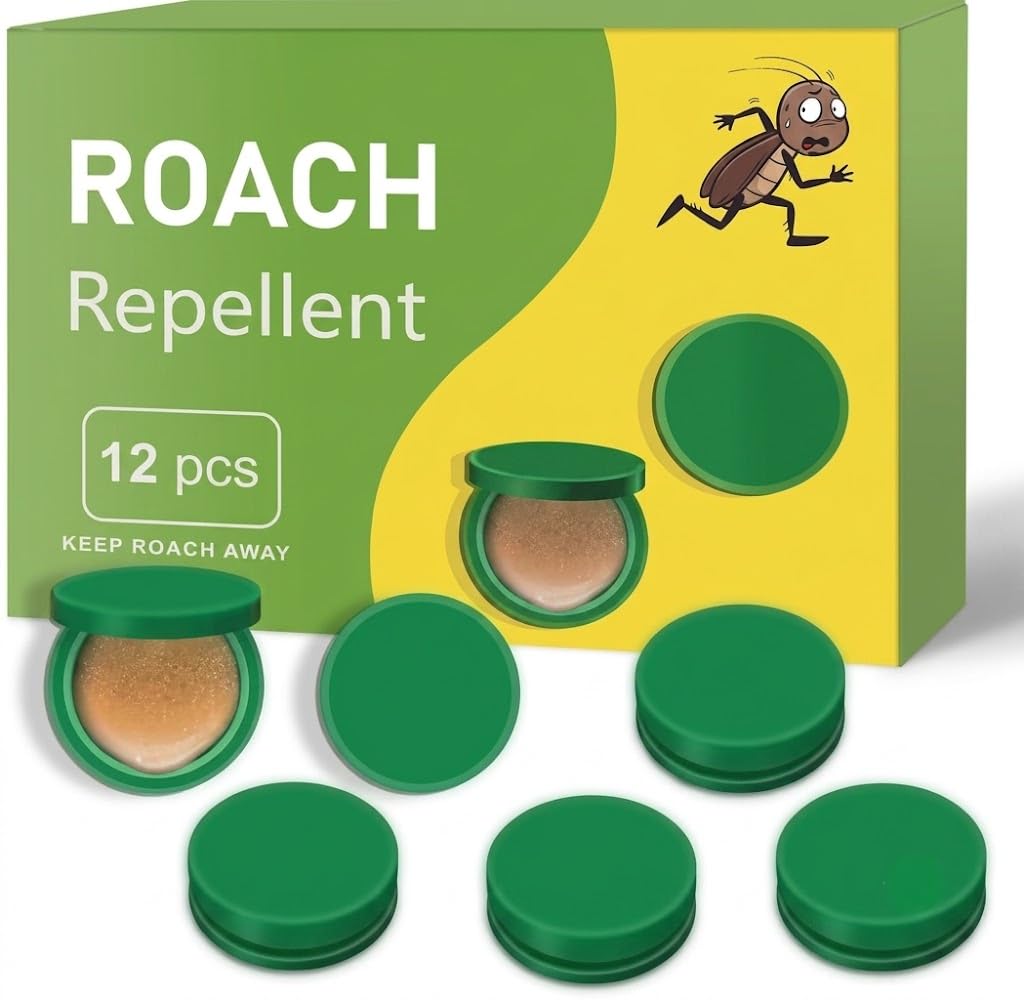 TRIDEX Cockroach Repellent Gel Trap | 12 Pieces Cockroach Control Gel Bait Trap | Cockroach Killer & Repellent for Kitchen, Bathroom, Cabinets & Home | Easy to Use Pest Control-image-21