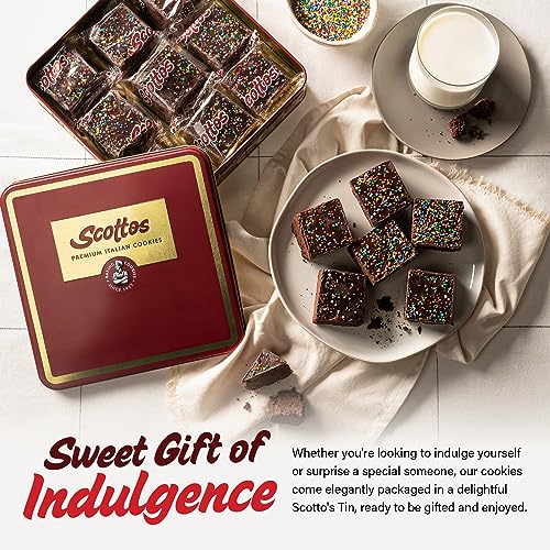 Scotto'S Cookies Bakery Fresh Favorites - Chocolate Brownies Individually Wrapped Covered With Chocolate Icing And/Or Non Pareils Pack Of 9 thumb #3