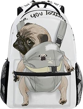 pug backpack amazon