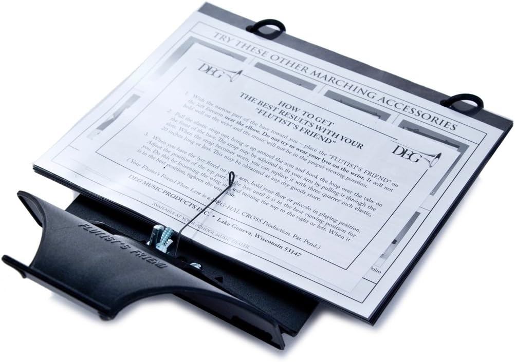 DEG Flutist Friend Marching Lyre Amazon.co.uk Musical Instruments & DJ