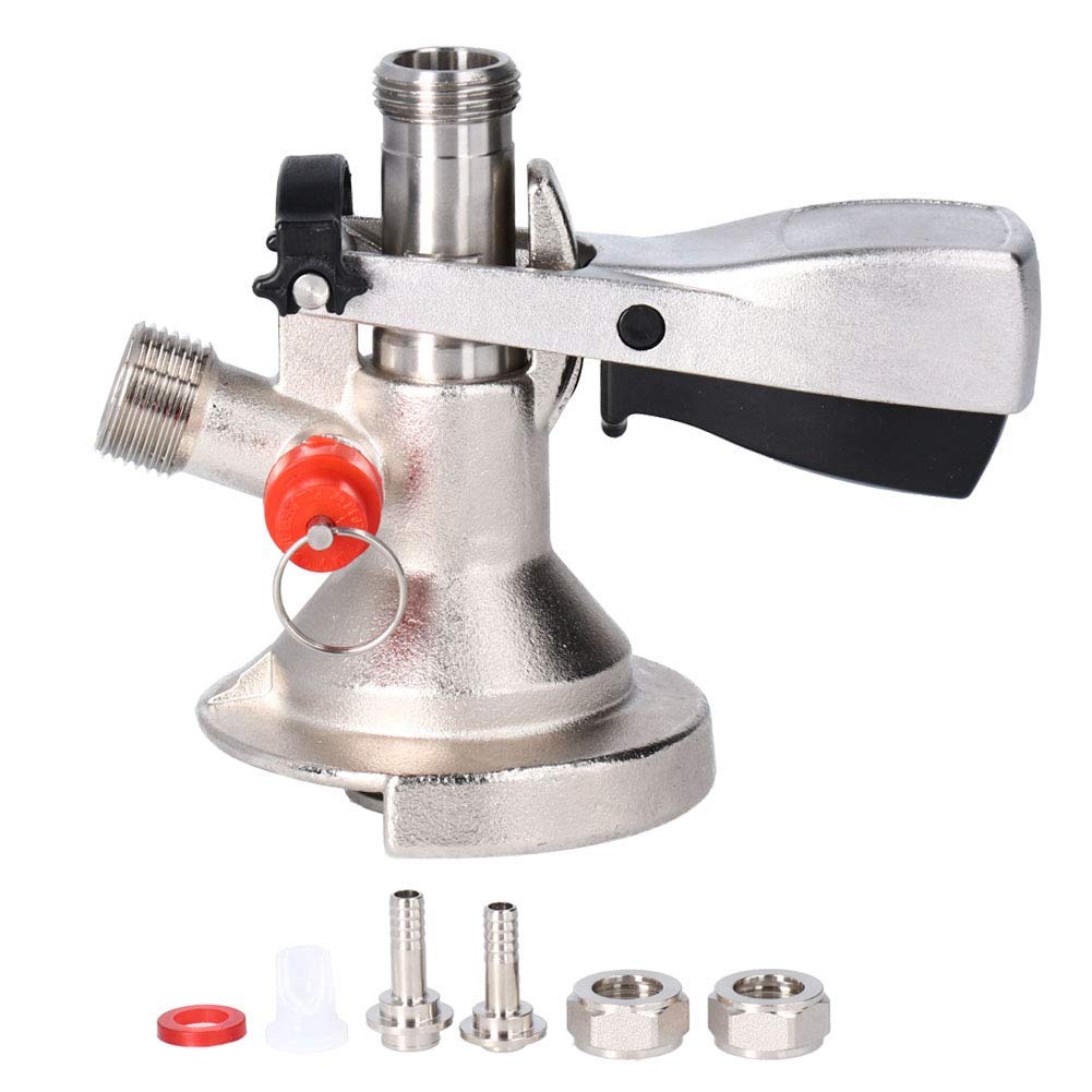 Biertap, Roestvrijstalen Tapbierschuim Snel Reduceeruitrusting Apparaat Turbokraanbuis Bierschuimconnector Bierbrouwaccessoires Voor Verstelbare Kraan(1 ST