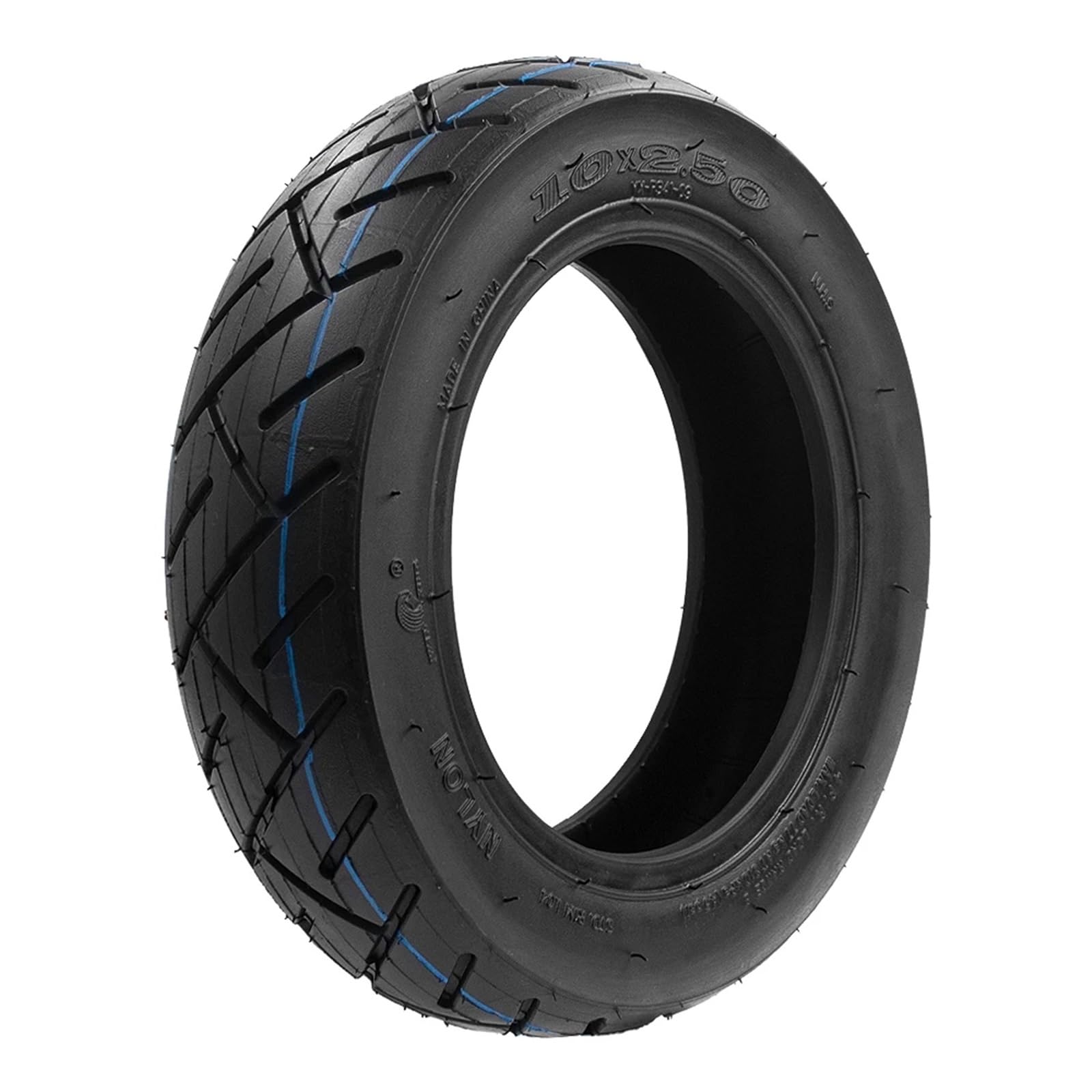 Camera d'Aria Monopattino Elettrico Pneumatico Interno o Esterno da 10 Pollici for Monopattino Elettrico, Ruota Durevole da 10x2,5(Outer Tire)