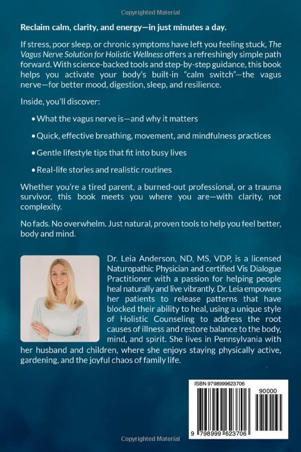 The Vagus Nerve Solution for Holistic Wellness: Simple Practices to Reset Your Nervous System, Melt Away Stress, Relieve Chronic Illness, and Feel Amazing in Your Body and Mind - Image 2