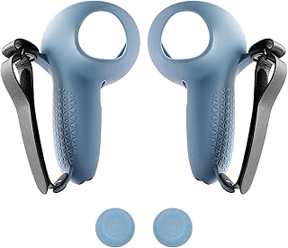 Fazvncv 1 juego de funda de silicona con tapas de joystick para 3 controles táctiles, cómodo accesorio de juego