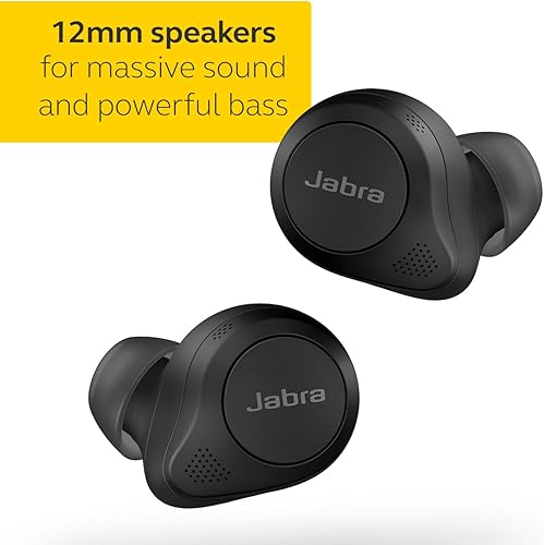 Miniatura 5 de Jabra Elite 85t True Wireless Advanced - Auriculares de cancelación de ruido activos, color negro