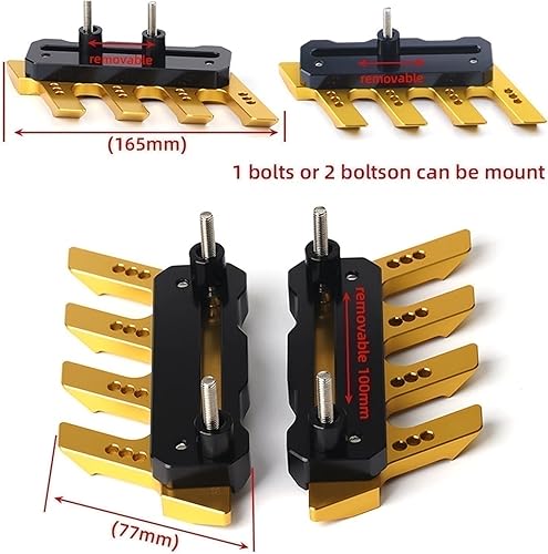 Miniatura 3 de Accesorios de motocicleta Accesorios de motocicleta universal guardabarros delantero protector lateral guardabarros deslizadores para Yamaha FZ25