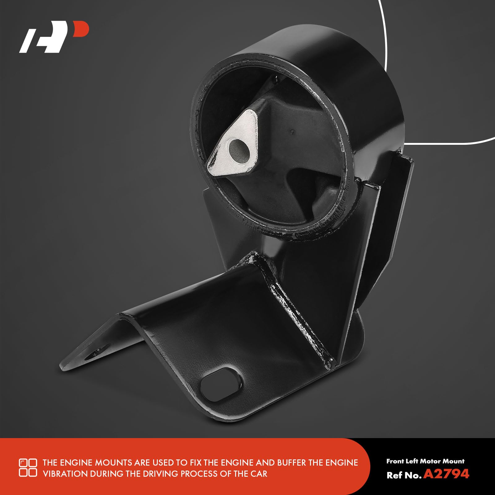 jeep G9 A-Premium 2PCS Front Left and Right Engine Motor Mount Kit