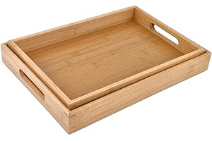 Genuine Natural Bamboo Serving Tray