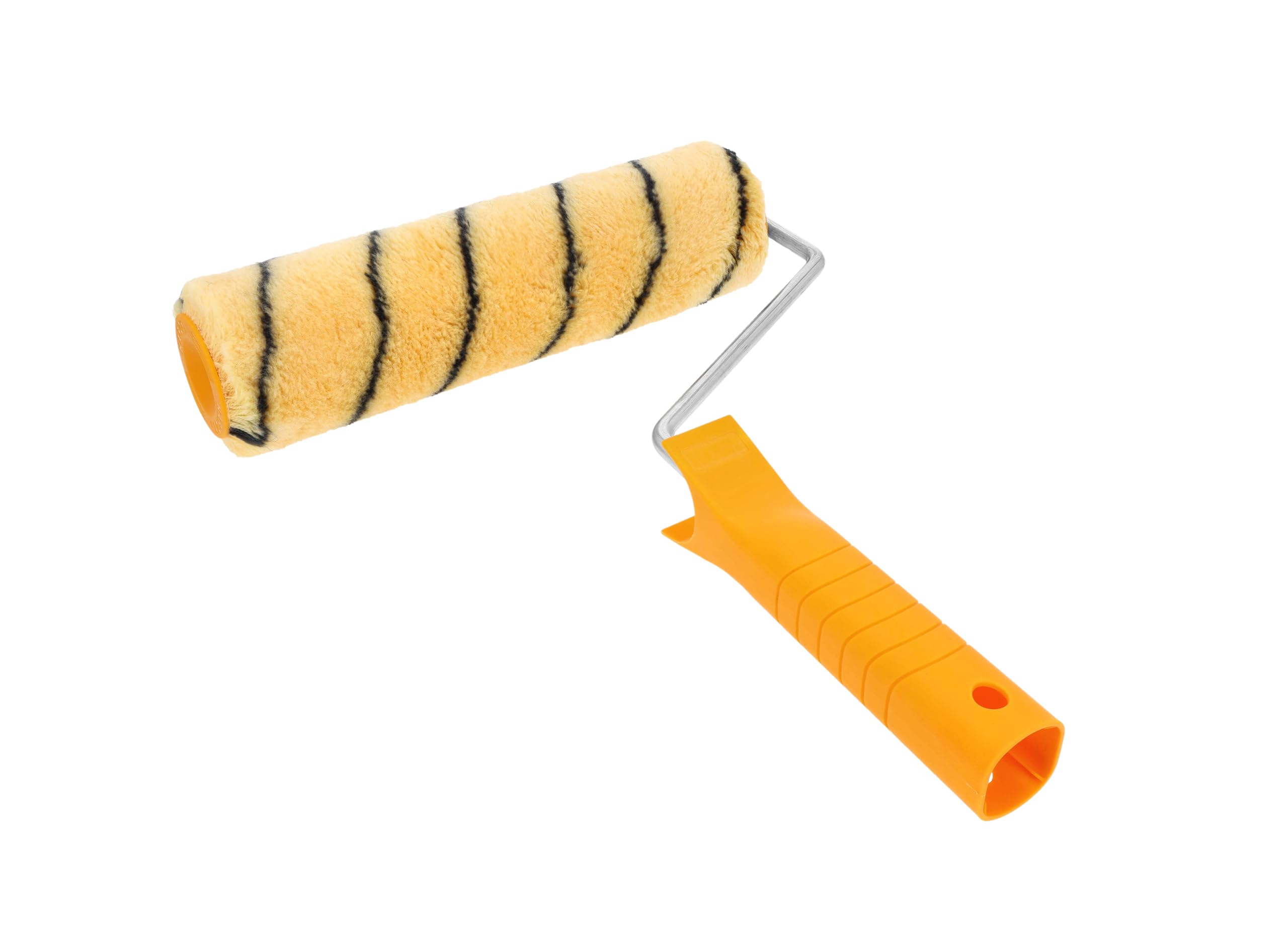 Hardy Working Tools - Kit Rullo 2 Pezzi: 1 Manicotto Largho da 25 cm + Montura, Pelo in Poliestere Hardstar 13 mm Ø48 mm, DuoSystem Scorrimento fluido, Per Pareti e Soffitti – Finitura Liscia