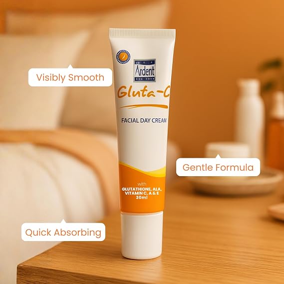 Intense Glow Facial Day Cream Hydrating & Radiance-Boosting Moisturizer with Environmental Protection for Smooth, Even-Looking Skin Lightweight Daily Formula