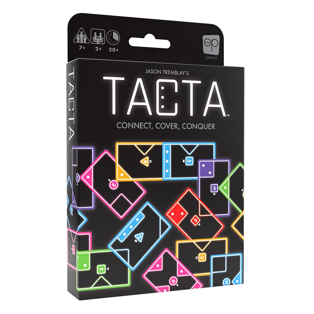 USAopoly | Tacta | Party Card Game | Ages 7+ | 2+ Players | 20+ Minutes Playing Time