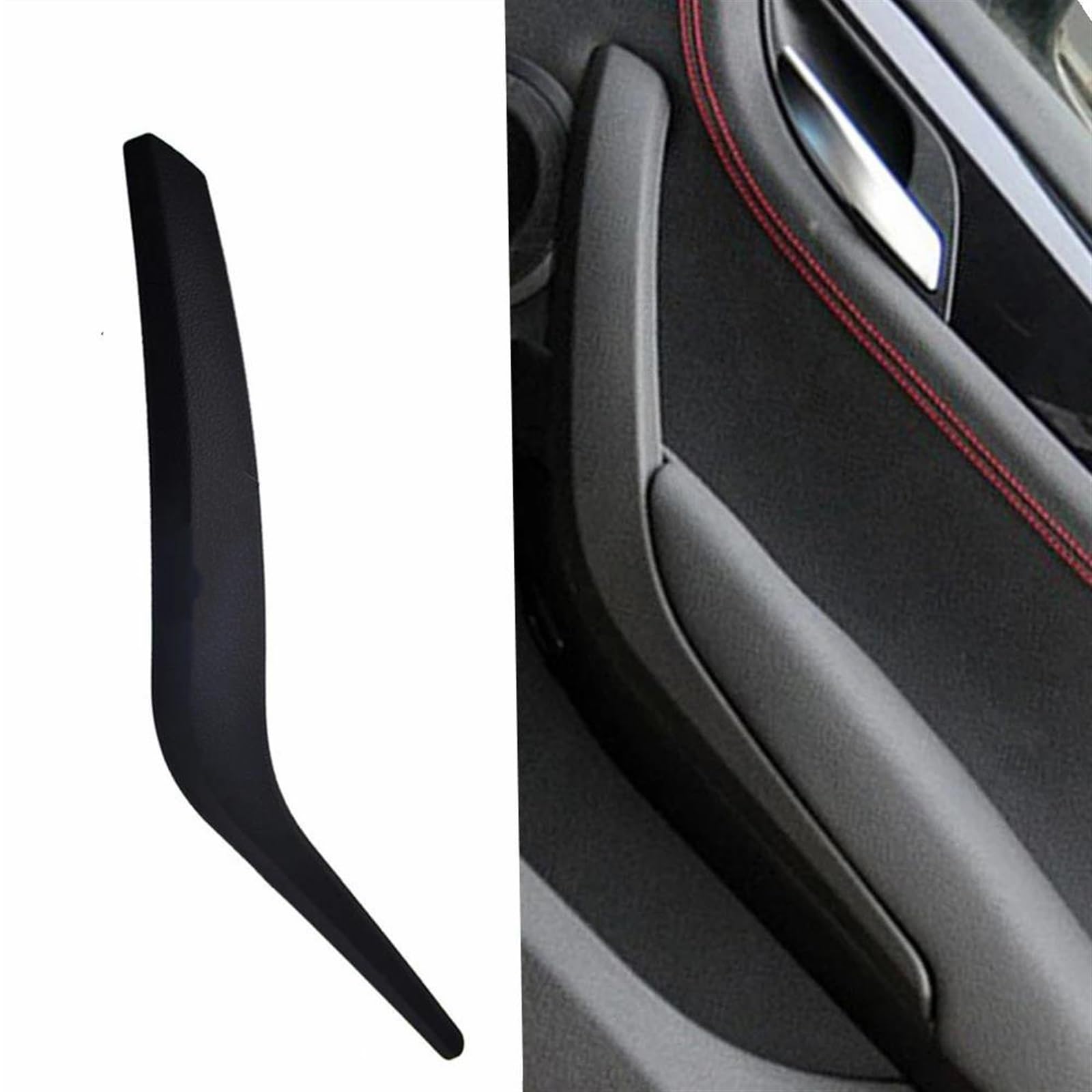Qibbei Right-Black Car Door Handle Cover Left And Right Inner Armrest Bracket For Bmw X1 E84 2010-2016