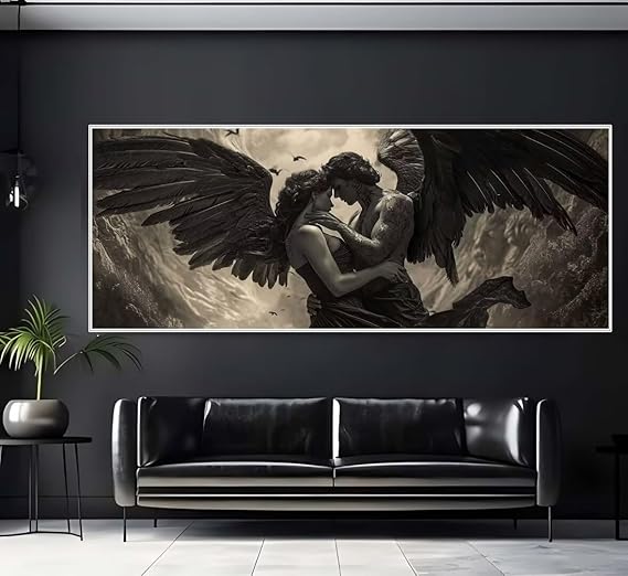 Vintage Angel Diamond Painting Kits for Adults, 5D Diamond