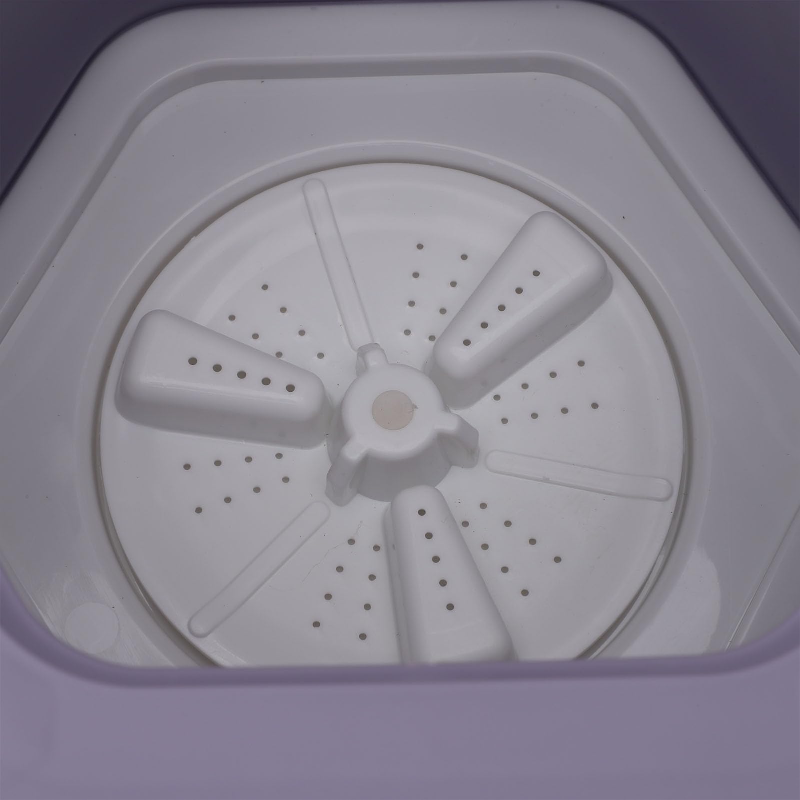 SIXRUN Przenośna Pralka, Mini Pralka Pralnia 8L Składany Projekt dla Ubrania Sockin (PURPLE)