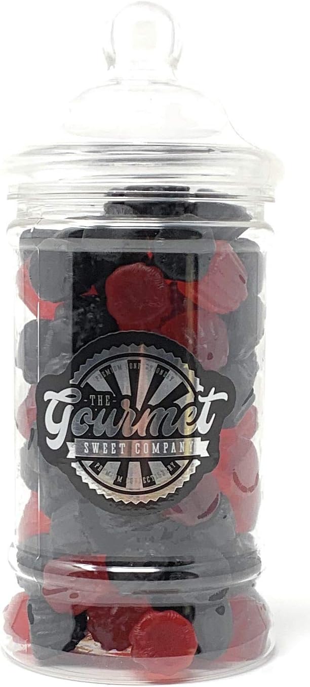 Blackberry and Raspberry Gums Victorian Gift Jar by The Gourmet Sweet