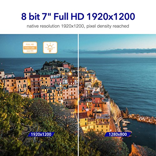 Lilliput A7S 7 Inch Ips On-Camera Monitor With 4K Hdmi Input Output, 1920X1200 Field Monitor For Dslr And Mirrorless Camera With Histogram False Color Peaking #TOP2