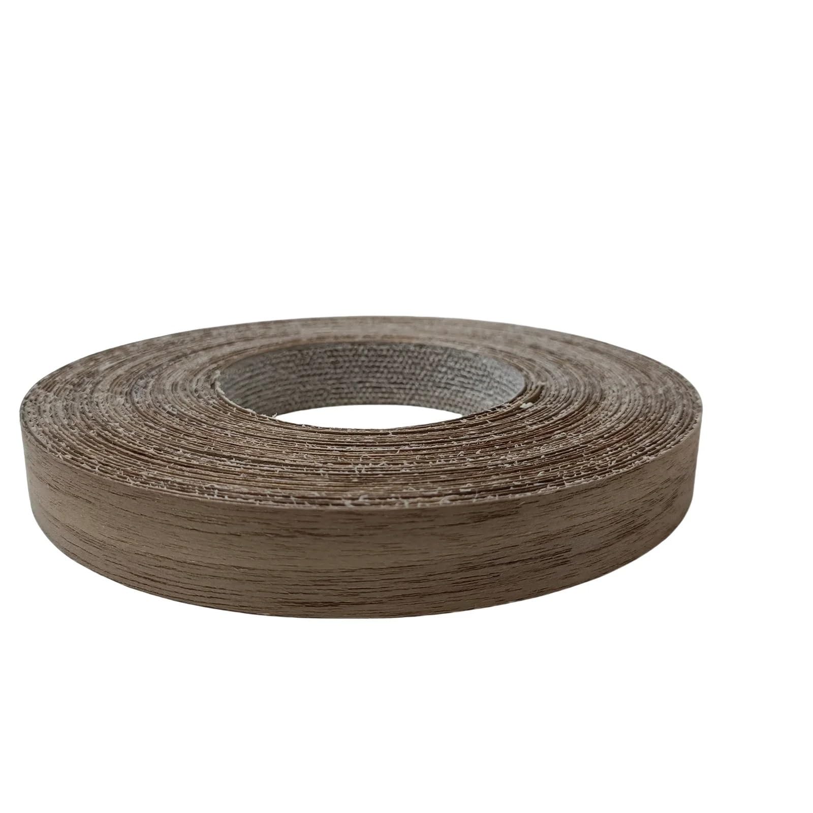 Wood Veneer Edging Tape Pine Maple Oak Walnut Birch Wood Edge Banding Roll 3/4 Inch, Pre-glued Iron On Veneer Edging Trim with Hot Melt Adhesive(Black Walnut,1.9 cmx15m)