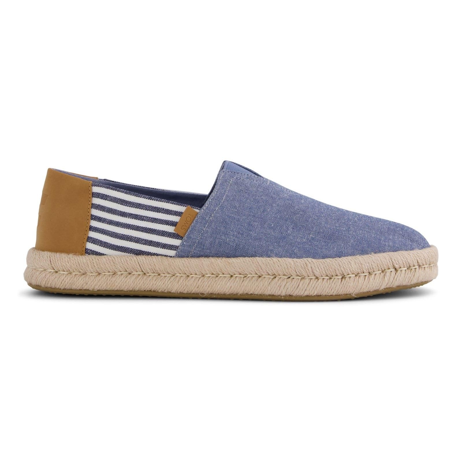 TOMS Alpargata Rope 2.0 10023240 - Alpargata para hombre, color azul marino