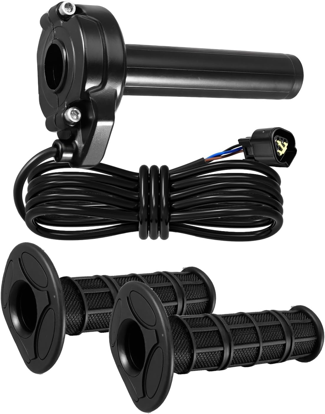 電動ダートバイク スロットルハンドル Surron Light Bee X L1E 60V 6000W 40AH S 48V 26AH 3000W セグウェイ X160 X260 E-Ride Pro S SS 1.0 2.0 3.0、ツイストスロットルグリップケーブル