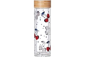 Kate Spade Vintage Cherry Dot Reusable Water Bottle