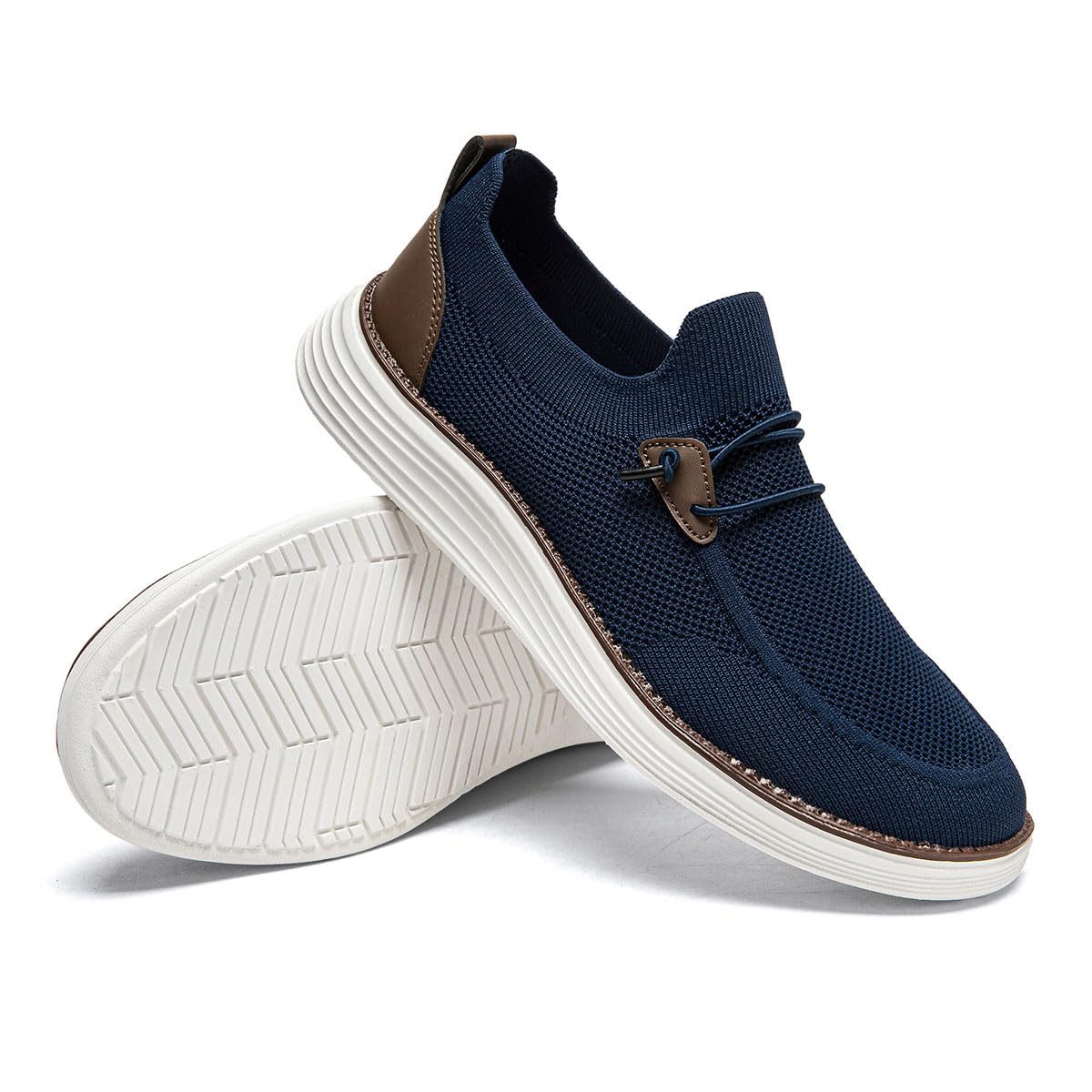 Zapatos cómodos Antideslizantes para Hombres Zapatos Casuales para Caminar Zapatos Casuales Retro Moda Ligera y Transpirable Zapatos de Jogging Moda Zapatos Casuales