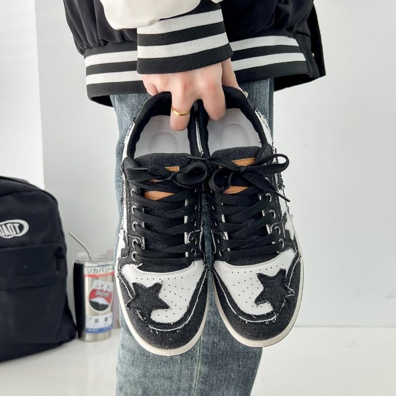 JXpxbao Retro Sneaker Damen Schuhe Skateboardschuhe Laufschuhe Turnschuhe Mit Luftpolster Walkingschuhe Skateboardschuhe Sportschuhe