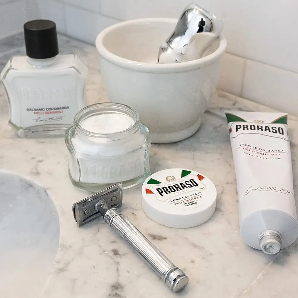 Proraso Rasierset für empfindliche Haut, 3-teilig, Foto 4