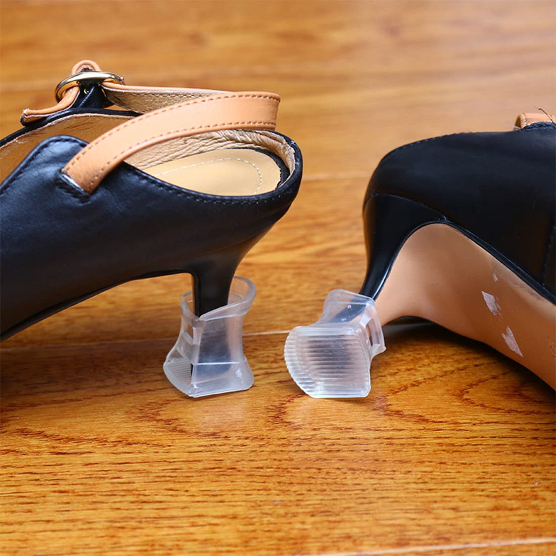 Protector de Tacón Alto，Mnioky Protectores Zapatos de Mujer Tacos Tapones para Razas, Bodas, Ocasiones Formal