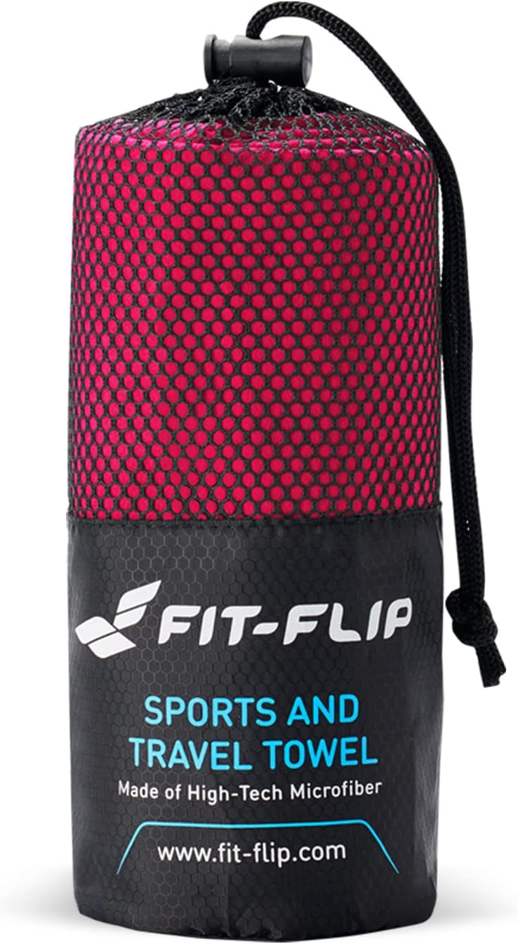 FitFlip Microfibre towel compact, ultra lightweight & fastdrying