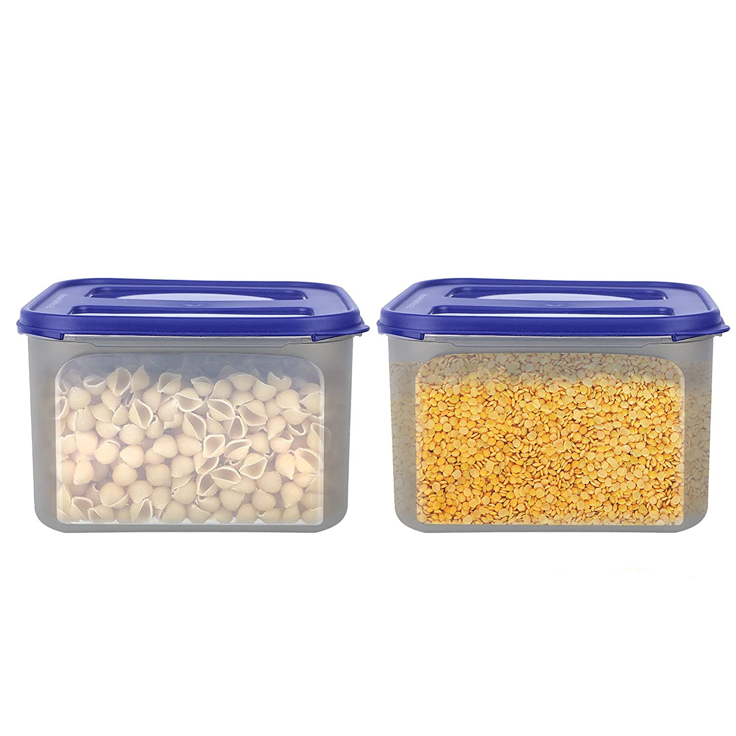 See full amazon price history chart for SIMPARTE Square Modular Air Tight Multi Purpose Container Set with Lid Plastic Boxes for Storage, Rice, Flour, Cereals, Sugar & More, Blue (Set of 2_3L) SIMPARTE Square Modular Air Tight Multi Purpose Container Set with Lid Plastic Boxes for Storage, Rice, Flour, Cereals, Sugar & More, Blue (Set of 2_3L) (B09D3Q1TW2) Amazon Price History, Amazon Price Tracker