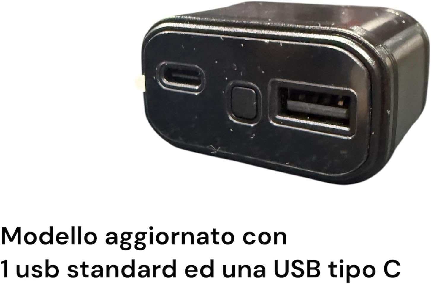 Mini Localizzatore GPS Tracker con Microspia Ambientale GSM Audio, Tracking Real Time su App, Batteria Tampone, Alimentazione Diretta, Dual USB